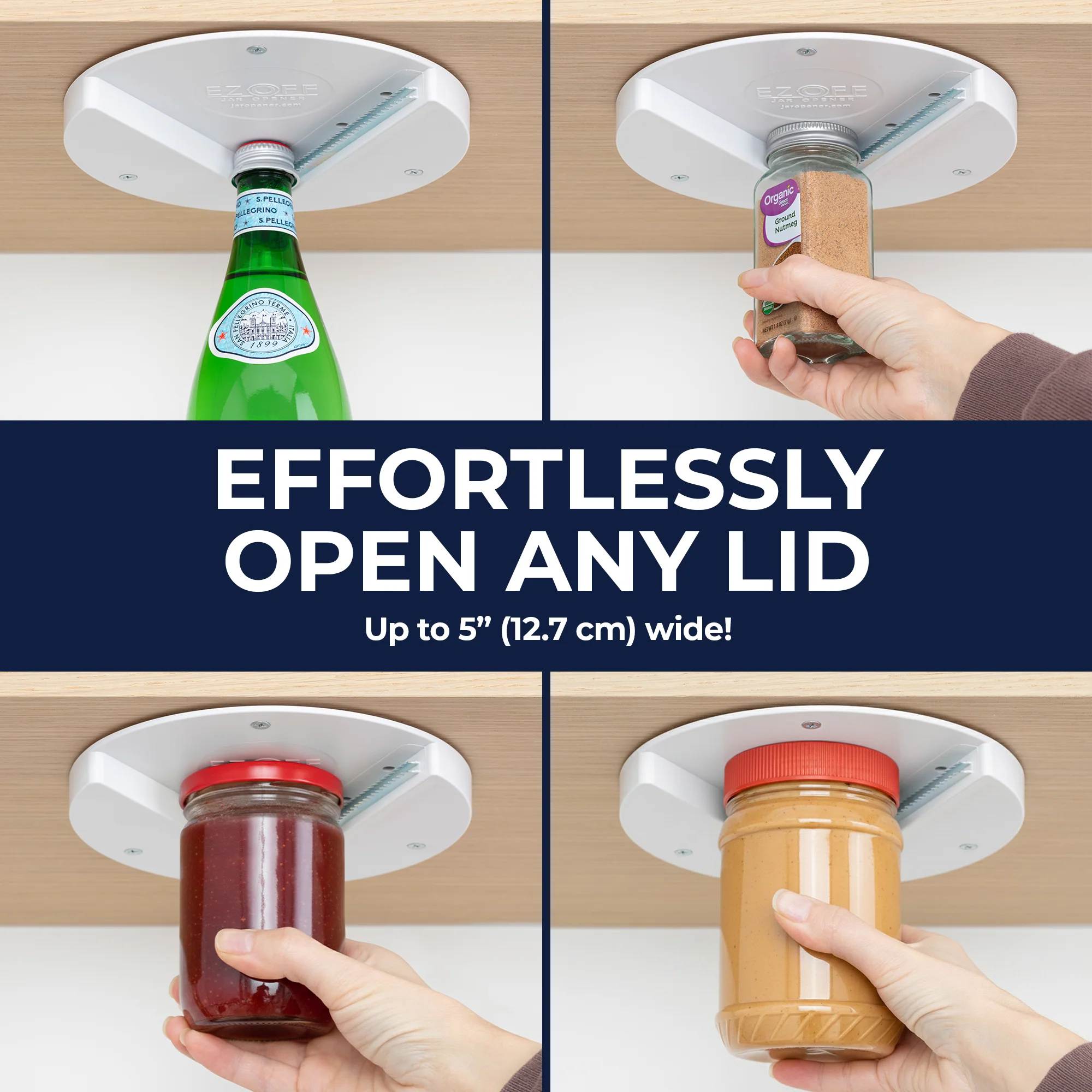 EZ Off Under Cabinet Jar Opener - Image 4