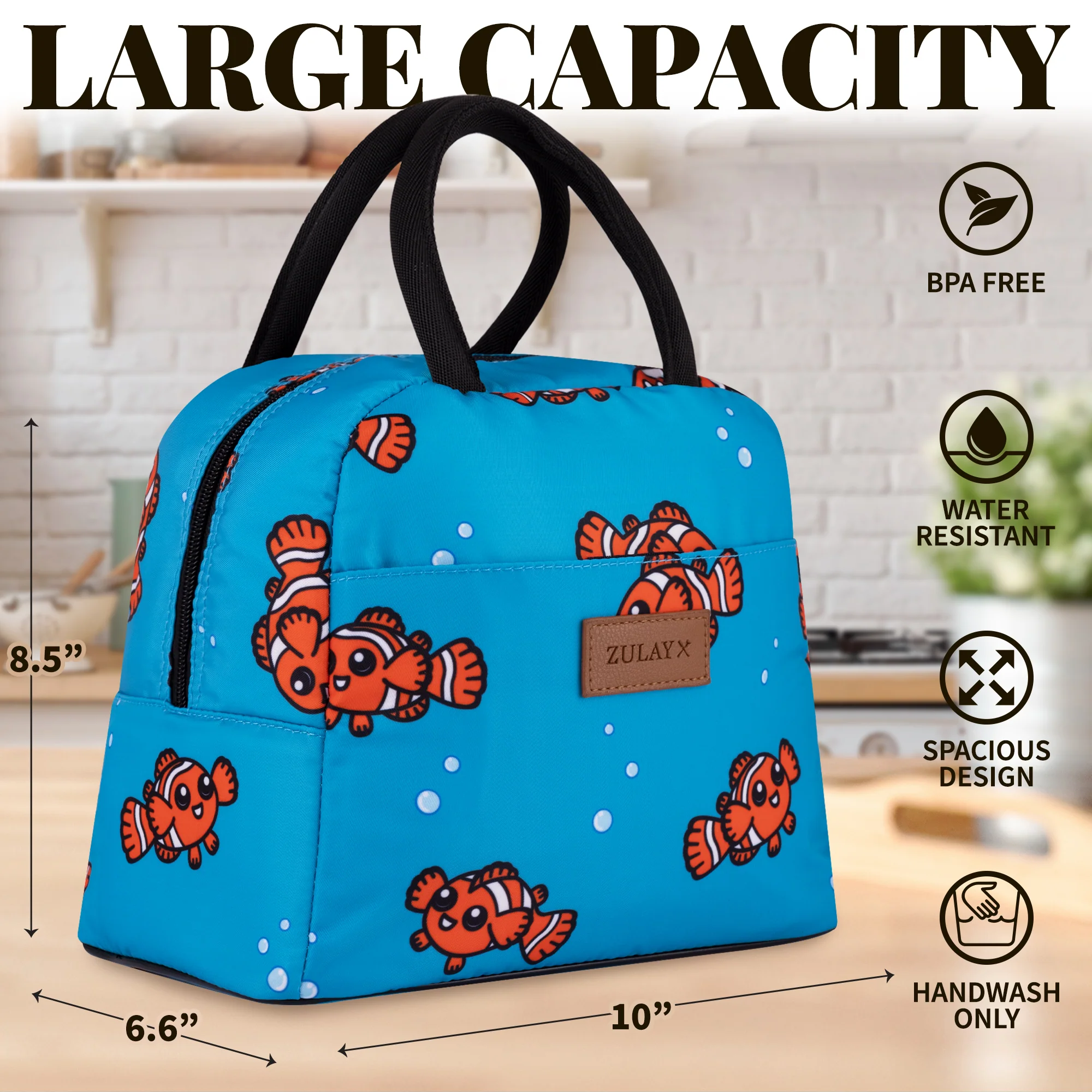 Insulated Tote Lunch Bag - Image 5