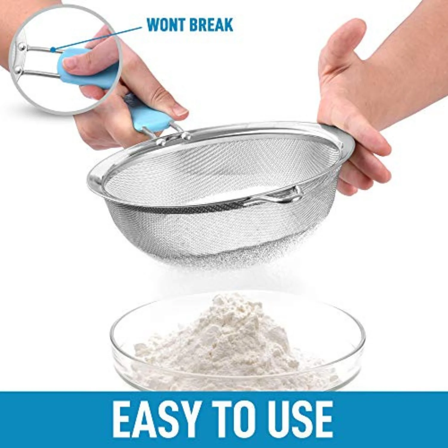 Kitchen Strainer (Set of 3) - Image 6
