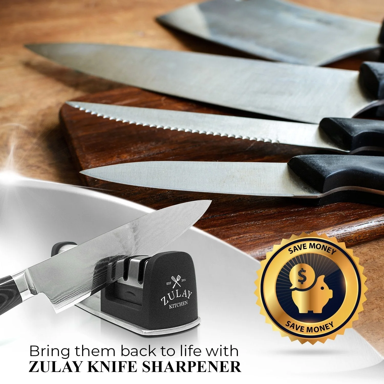 Knife Sharpener & Glove Bundle - Image 7