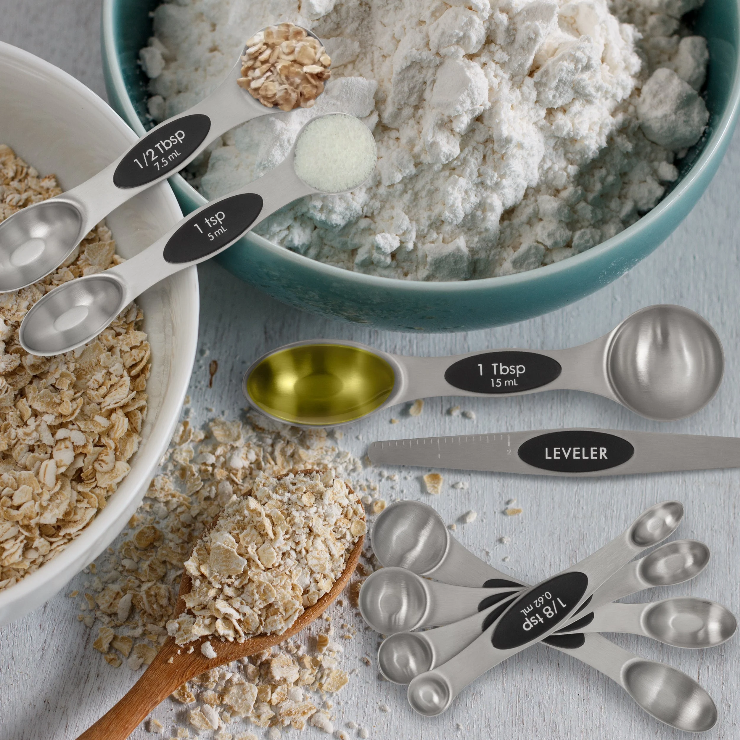 Magnetic Measuring Spoons Set - Image 5