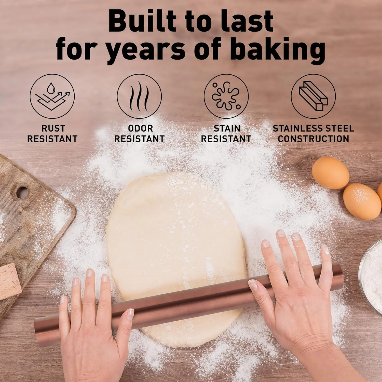 Professional French Rolling Pin - Image 3
