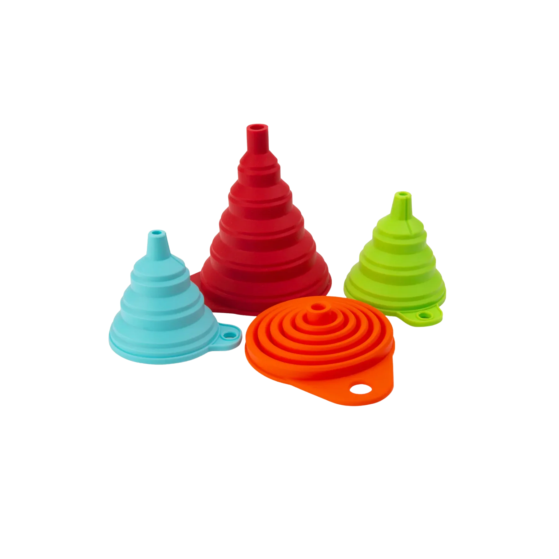 Collapsible Silicone Funnels