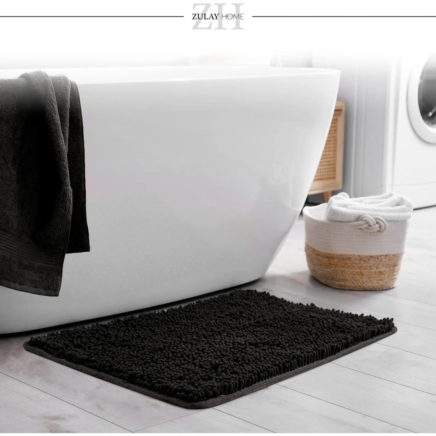 Soft Shaggy Bathroom Rug - Image 2
